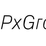 Px Grotesk Pan