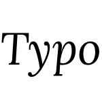 TypoPRO Lora