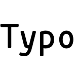 TypoPRO Mononoki