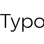 TypoPRO Montserrat