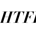 HTF Didot