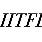 HTF Didot