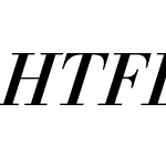 HTF Didot