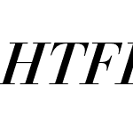 HTF Didot