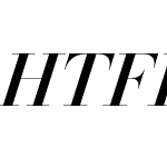 HTF Didot