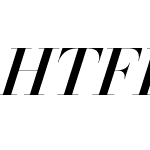 HTF Didot