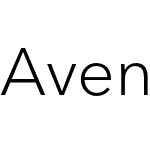 Avenir Next World