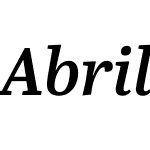 Abril Text