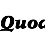 Quodlibet Serif