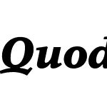 Quodlibet Serif