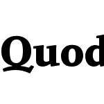 Quodlibet Serif