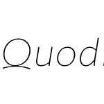 Quodlibet Sans