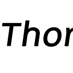 Thorngumbald Bold Italic