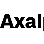 Axalp Grotesk