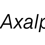 Axalp Grotesk