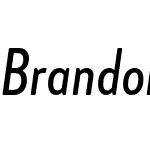 Brandon Grotesque Cond