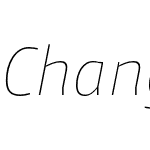 Change