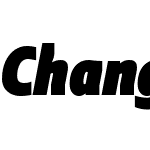 Change Sans