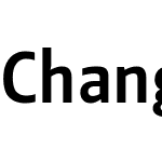 Change Sans