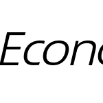 EconoSans Reduced