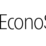 EconoSans Reduced