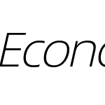 EconoSans Reduced