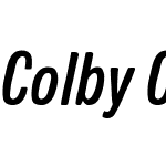 Colby Condensed