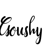 Goushy Script