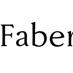 Faber Serif Reduced