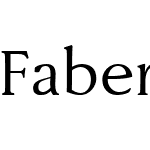 Faber Serif Reduced