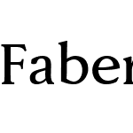 Faber Serif Reduced