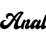 Analog Script Clean PERSONAL