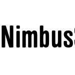 Nimbus Sans T Condensed Ro1