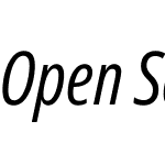 Open Sans Condensed