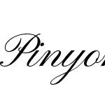 Pinyon Script