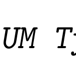 UM Typewriter