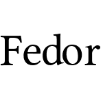 Fedorovsk Unicode
