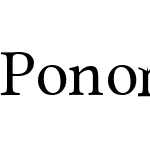 Ponomar Unicode