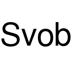 SvobodnySans