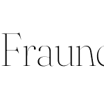 Fraunces 144pt