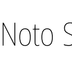 Noto Sans Malayalam Condensed