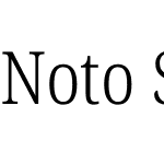 Noto Serif Lao Condensed