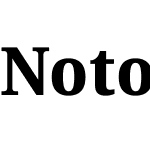 Noto Serif Lao SemiCondensed