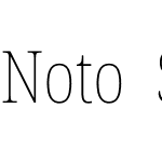 Noto Serif Sinhala Condensed