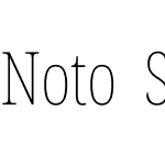 Noto Serif Sinhala ExtraCondensed