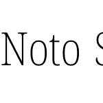 Noto Serif Tamil Condensed