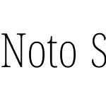 Noto Serif Tamil ExtraCondensed