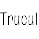 Truculenta 18pt