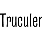 Truculenta 28pt Condensed