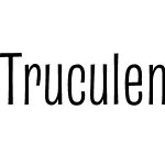 Truculenta 48pt Condensed